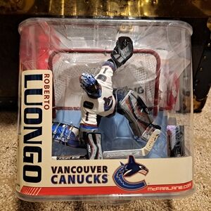 2007 Vancouver Canucks Goalie Figure -Roberto Luongo In WHITES